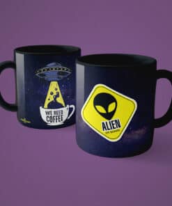 Aliens Need Coffee Mug