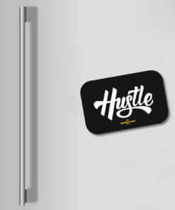 Hustle White Graffiti