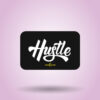 Hustle White Graffiti