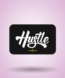 Hustle White Graffiti