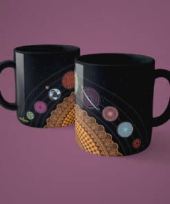 Mandala Planets Mug
