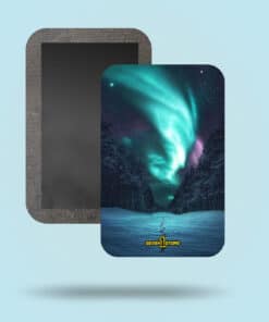 Northern Lights Front And Back